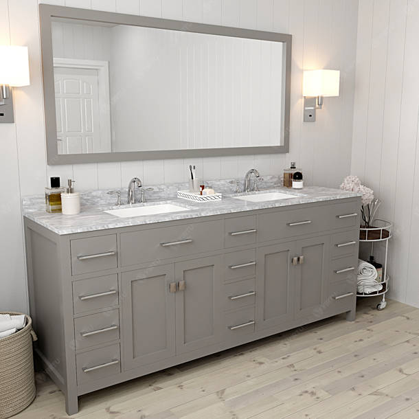 Winston Porter Slagelse 36" Bathroom Vanity Base Only & Reviews Wayfair